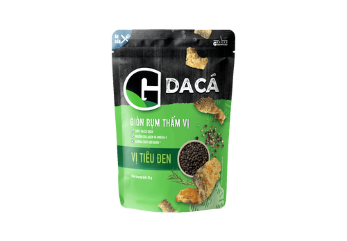 Da cá vị tiêu đen G 25g