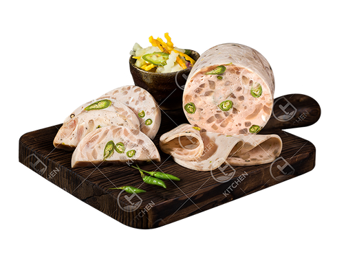 Chả lụa bì ớt xiêm xanh G 500gr